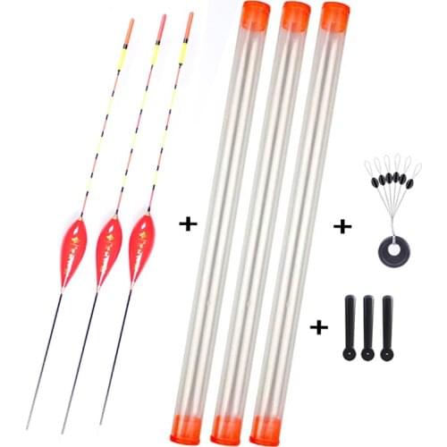 WLPFISHING 3pcs/lot Fishing Float High Quality Balsa Wood Material Flotadors Pesca Bobbers Freshwater Fishing Accessories Gift