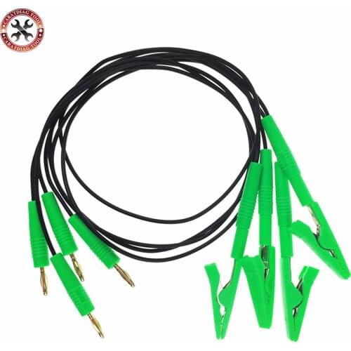 4pcs/set BDM Frame 4 Probes and Green Connect Cable For Replacement Needles For K-TAG FGTECH BDM100 BDM Frame ECU Programmer