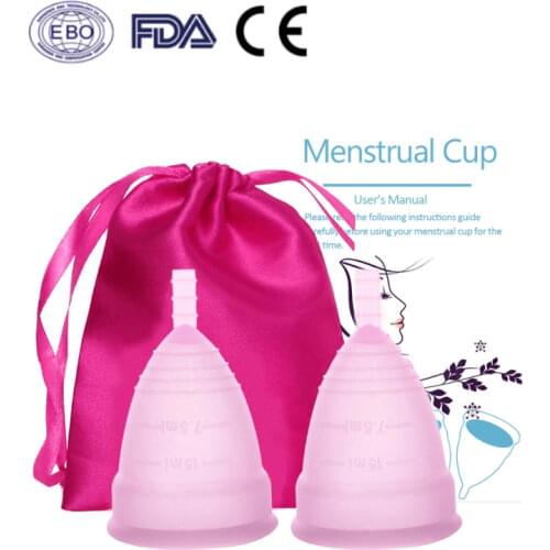 5Pcs Medical Grade Menstrual Cup Menstrual Silicone Period Cup Copa Menstrual Medical Reusable Lady Cup Women Feminine Hygiene
