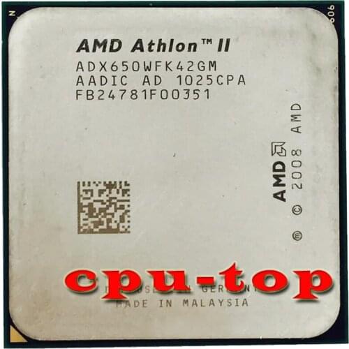 Free Shipping AMD Athlon II X4 650 3.2 GHz Duad-Core CPU Processor ADX650WFK42GM Socket AM3