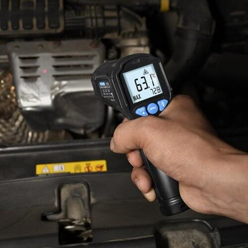 Termometer Digital Pyrometer Infrared Thermometer PT380 Professional Industrial Temperature Meter Non-contact Laser Gun 380C