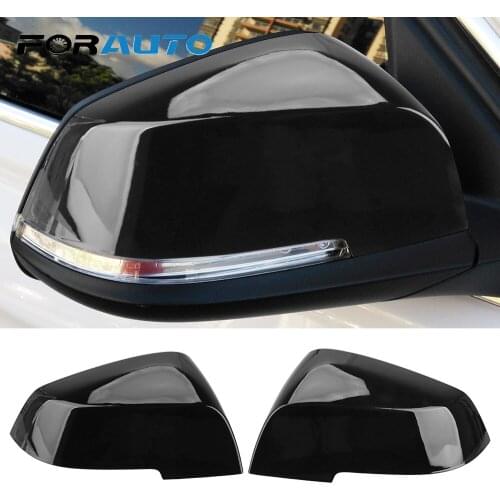 FORAUTO Car Side Rear View Mirror Cover For BMW F30 F31 F20 F21 F22 F23 GT F34 F32 Coupe F33 Convertible F36 Gran E84 X1 I3
