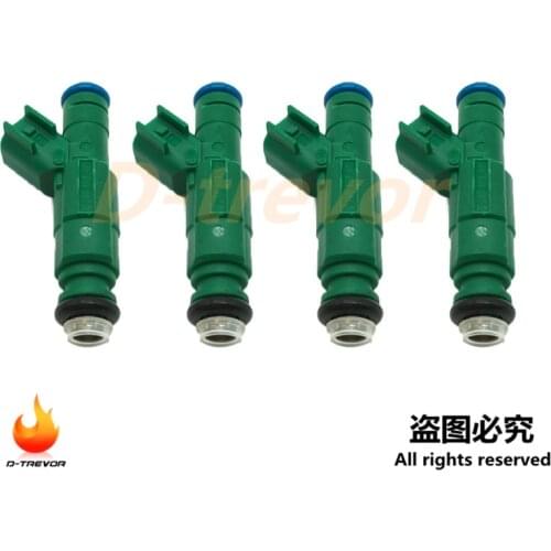4PCS 0280156193 4M8G-AA Fuel Injectors For Mazda 3 5 6 2.3L