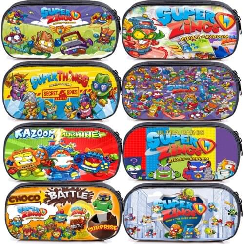 Functionary Superzings Series 6 Pencil Bag Students Pen Bag Fashion Cute Stationery Bag Fashion Multifunction Pencil Case