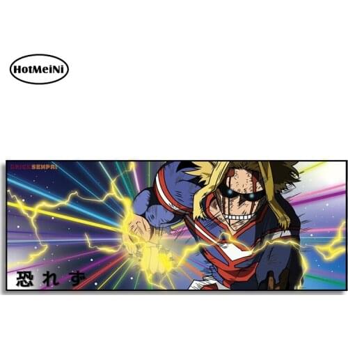 HotMeiNi 13cm x 7.8cm For My Hero Academia Slap Motorcycle Car Stickers Vinyl Decal Auto Air Conditioner Windshield Decor