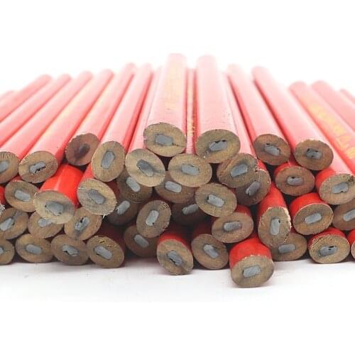 Carpenters Special-purpose pencils Black Thick Core Oval Marker DIY Engineering Drawing pencil set For Students Art Tool