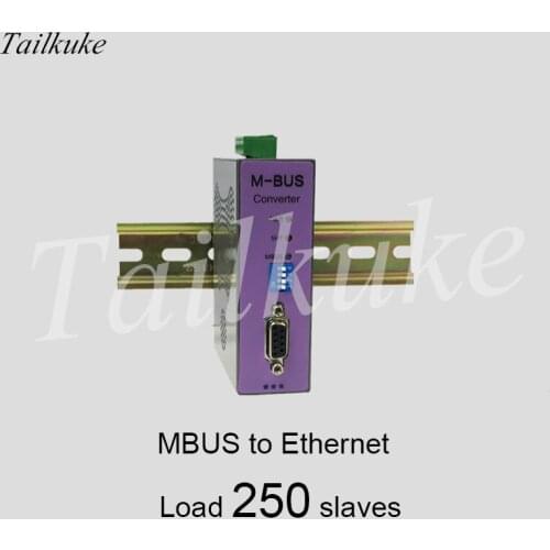 M-BUS/MBUS to Ethernet/Transmit Converter (250 Load) ET-M250 Logo-free Edition
