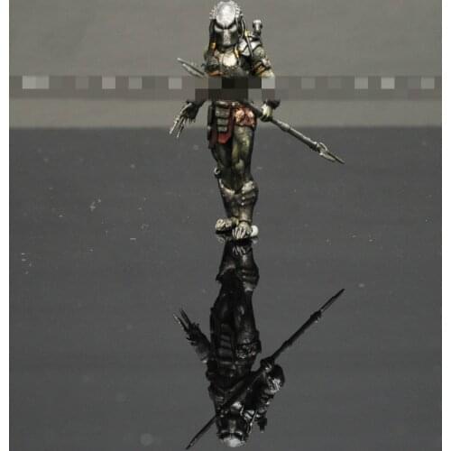 1/64 Scale Resin Die-cast Movie Character Mask Warrior Car Scene Doll Model Scene Layout Collection Decoration Toy