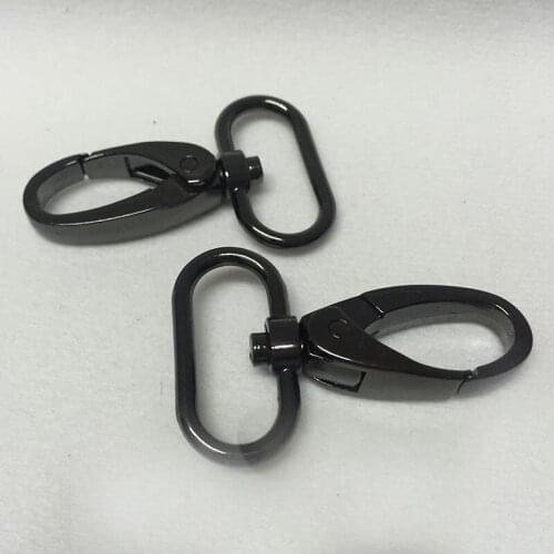 Gunmetal Swivel Lobster Clasps Clips Snap Hooks 20mm