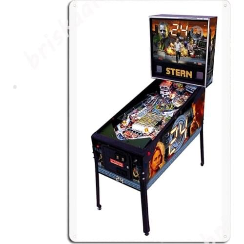 Pinball Metal Signs Club Home pub Garage Design Plaques Tin sign Posters