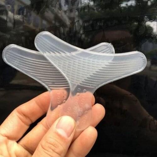 Fashion Silicone Gel High Heel Insert Grip Shoe Insole Pad Foot Protector Cushion Insert 1pair Shoe Insert Foot Care Tool