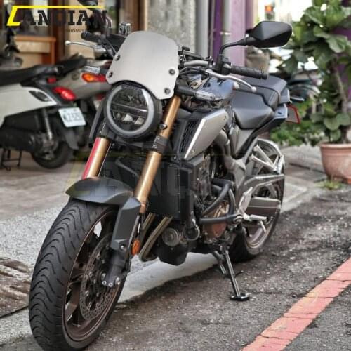 Motorcycle CNC Aluminum Front Windshield FOR HONDA CB650R CB 650R Neo Sports Cafe 2019 2020 Wind Screen Extention Kit