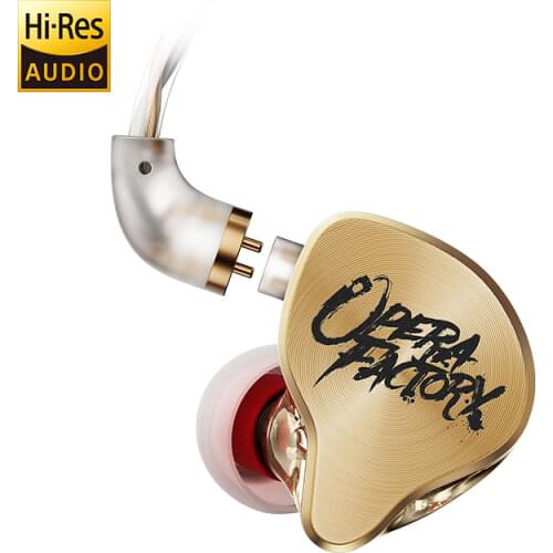 Whizzer OM3 Upgrade bass earphones In-ear Dynamic Earphone HIFI DJ Earbud Earplug With 2Pin 0.78mm Connector Detachable Cable