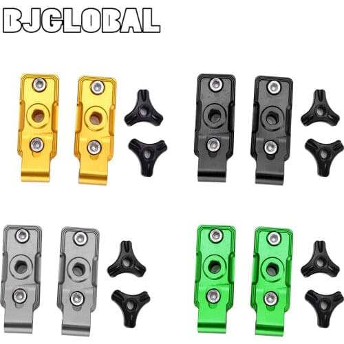 New CNC Rear Chain Adjuster Axle Block For Kawasaki Ninja 400 2018 2019 Motorcycle Accessories Fork Spindle Chain Adjust Blocks