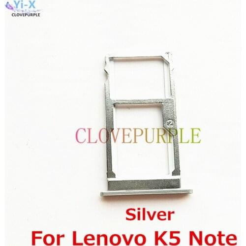 New SIM Card Tray Slot Holder for Lenovo K5 Note Replacement Parts