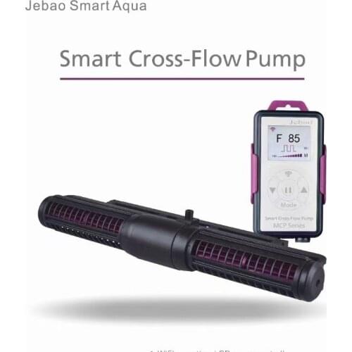 New Jebao Smart Aquarium MCP Cross Flow Pump Liquid Crystal Display with WiFi Control Silent Cycle Wave Pump Surf Pump Flow Pump