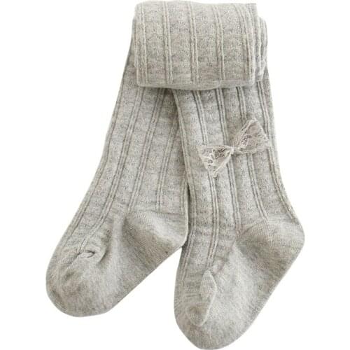 Autumn winter children baby pantyhose cotton breathable stretch casual fashion princess Infant Newborn baby girl tights