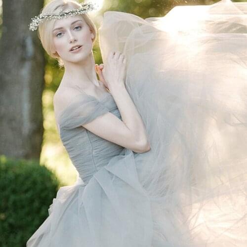 Sexy backless long Prom ball gown 2018 party cap sleeve tulle flowers vestidos para festa free shipping bridesmaid dresses