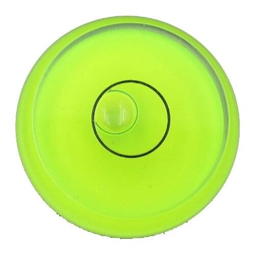 100 pieces/Lot) QASE Universal level Round bubble level Plastic Circular bubble level 25*10mm 30*11mm