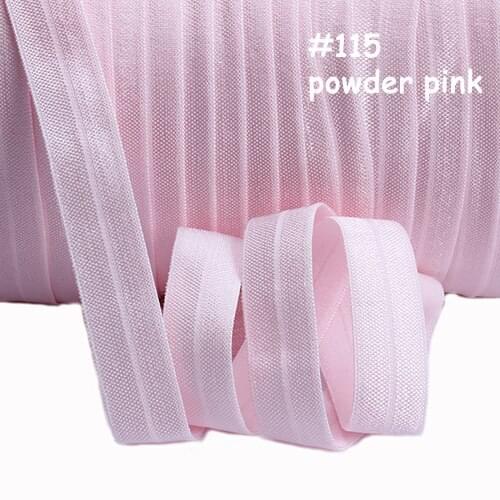 100 yards/lot) Free shipping powder pink foe for hair ties