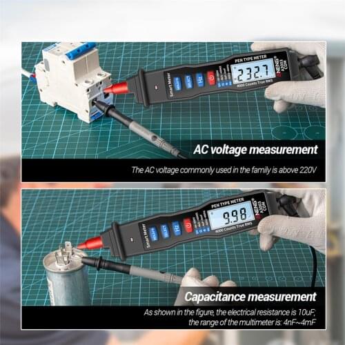 2021 ANENG A3003 Digital Multimeter Pen Type Meter 4000 Counts Voltage Current Tester Electrical Instruments Tool New