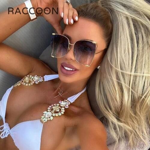 2021 Half Frame Brand Designer Glasses Women Square Pearl Famous Sunglasses Female Fashion Oversized Clear Pink Eyewear Ladies