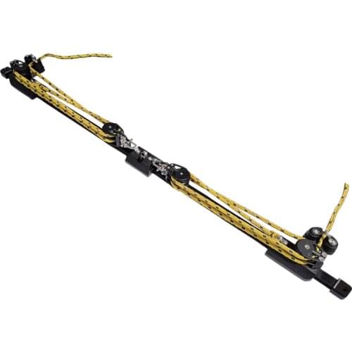 22mm Aluminum Traveler Track Car Kit Marine Sailboat Hardware 1586