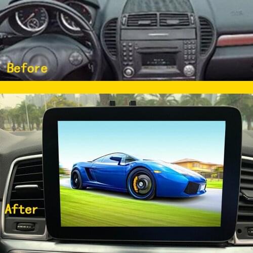 For Mercedes Benz SLK Class R171 SLK200 SLK250 SLK230 2012 Car Multimedia Player Android Auto Radio DVD GPS BT4G WIFI Head Unit