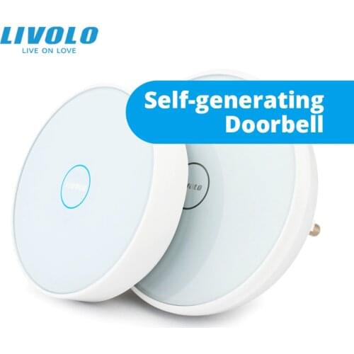 Livolo NEW smart ding dong wireless electronic touch doorbell, wifi doorbell, cordless Doorbell,with Night Light