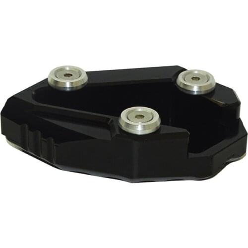 Motorcycle Side Stand Enlarger CNC Kickstand Plate For DUCAITI Diavel 1200 2011-2016 Extension Foot Pad Parts