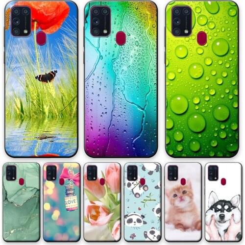 For Samsung Galaxy M31 Prime Case Phone Cover on M31 Prime Soft TPU Silicone Case For Samsung M31 Prime Cool Fashion Shell 6.4