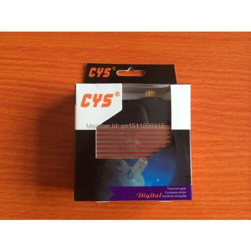 CYS-S8218 Digital 6V-7.2V 0.18sec/60a 164g Metal Gear 40KG High Torque Servo