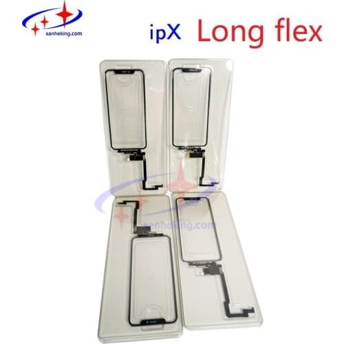 Long Flex Cable Touch Screen Panel For iPhonex XS MAX With 3d touch and OCA Installed