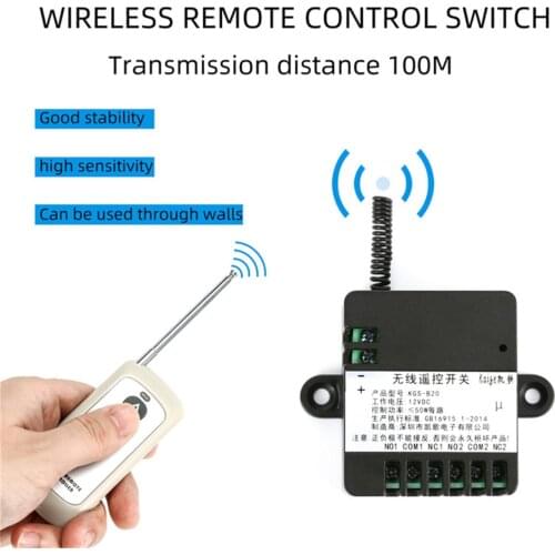 DC Motor Controller 12V 24V Motor Forward And Reverse Control Module RF433MHz Wireless Remote Control Switch for Linear Actuator