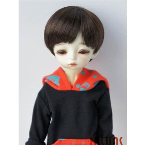 JD341 6-7inch Synthetic mohair YOSD doll wigs 16-18CM Short Boyish cut BJD wigs 1/6 doll accessories