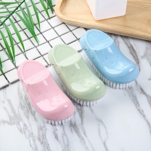 Slipper Shape Soft Cleaning Brush Cleaning Products Bathroom Cleaner Kitchen Items Multifunctional Home North European Style