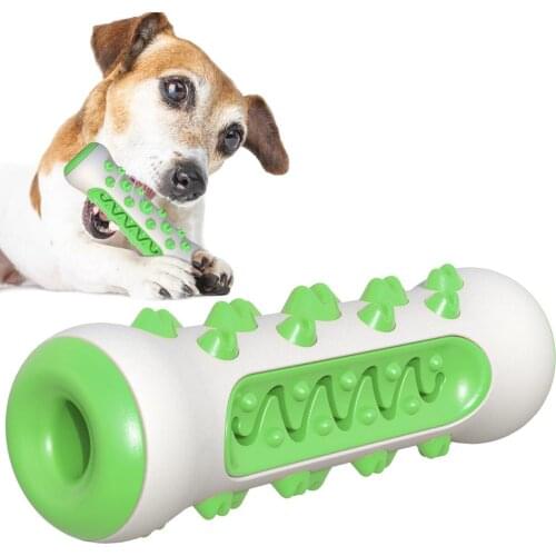 Soft TPR Puppy Dental Care Extra-tough Dog Molar Toothbrush Toys Chew Cleaning Teeth Safe Elasticity Pet Cleaning Toy Supplies