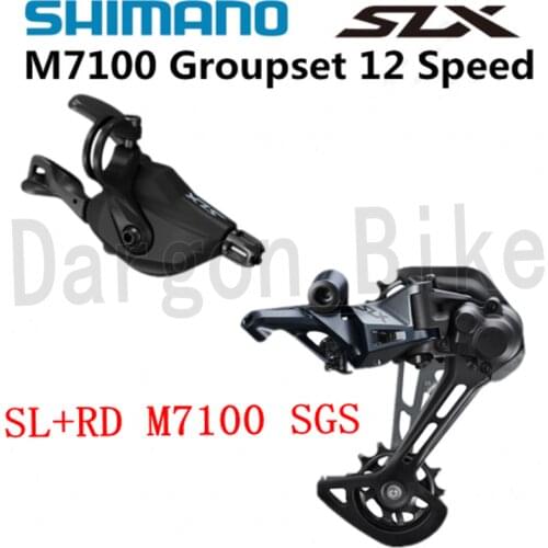 SHIMANO DEORE SLX M7100 Groupset Mountain Bike Groupset 1x12-Speed SL + RD M7100 Rear Derailleur m7100 Shifter Lever
