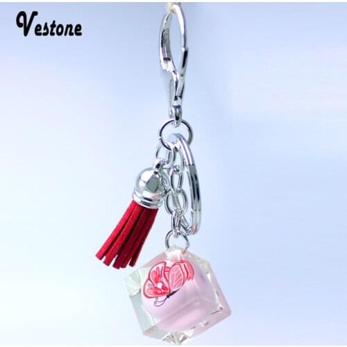 New exquisite key chain/resin key chain/car key pendant/purse pendant - womens versatile decorative pendant - bird style