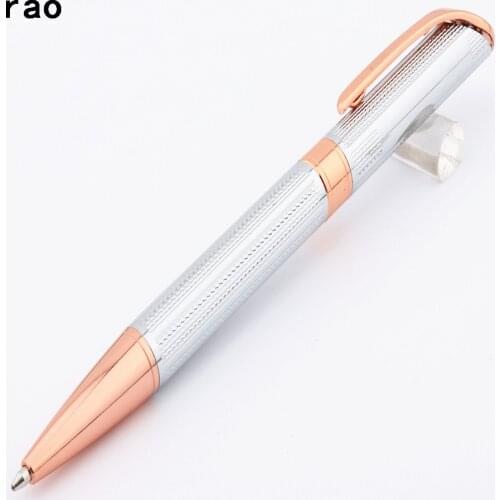 Luxury pens 719 Platinum Colour Business office Medium nib Ballpoint Pen New