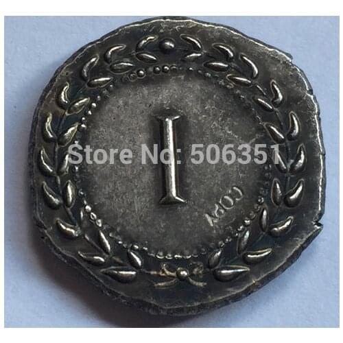 Type:#122 Greek COPY COINS Irregular size
