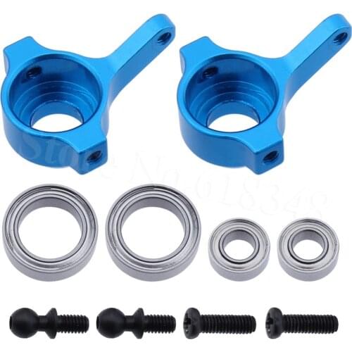 WLtoys A959 A949 A969 A979 K929 Spare Parts Upgrade Aluminum Front Steering Hub L/R Base C A959-05 For 1/18 Scale Model RC Car