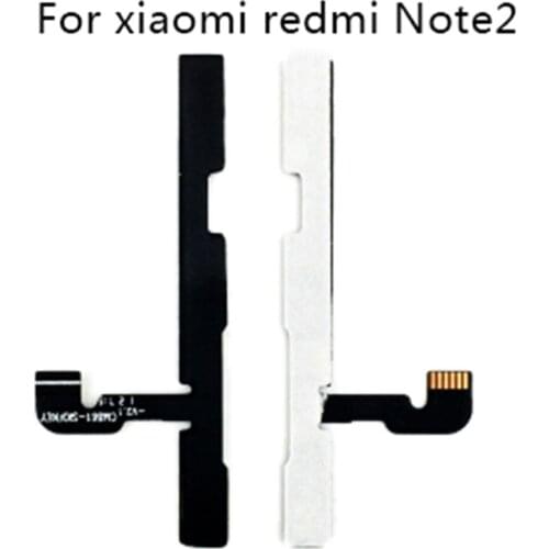 1pc Volume Button Power Switch On Off Button Flex Cable For Xiaomi Redmi Note 2
