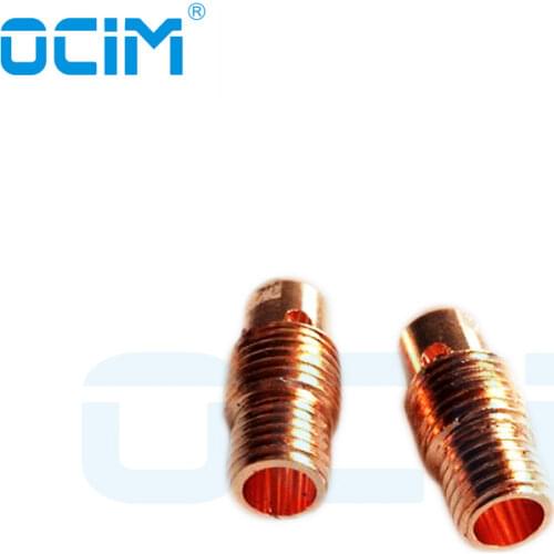 10pcs TIG Collet Bodies 13N29 3.2mm Fit For TIG Welding torch WP9 WP20 WP25 series