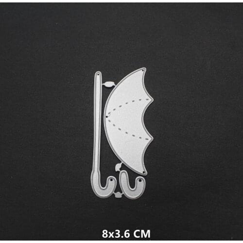 2021 Umbrella Metal Cutting Dies DIY Scrapbooking Paper Photo Album Crafts Knife Mould Cards Embossing Mold Stencils for Decor