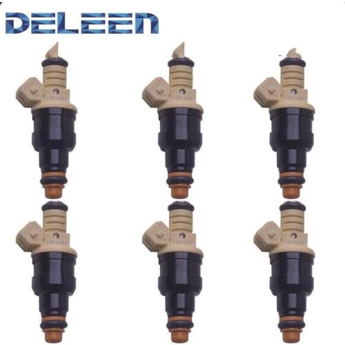 Deleen 6x High impedance Fuel Injector 0280150941 For Ford Car Accessories