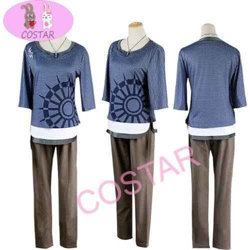 COSTAR Anime Game Danganronpa V3: Killing Harmony Rantaro Amami Cosplay Costume Full Set Men Boys Halloween Outfit Costume