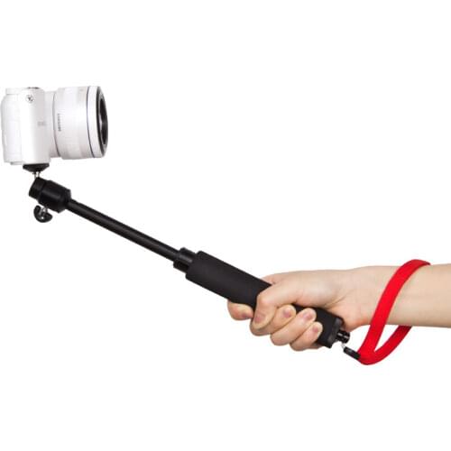 Monopod Tripod Telescoping Extendable Pole Handheld Tripod Mount Selfie Stick for Video DSLR Action Camera