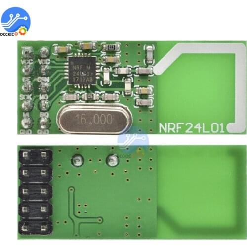 NRF24L01+ 125 Channels 2.4GHz Antenna RF Wireless Communication Transceiver Module 24L01 Multi-point Low-power 1.9-3.6