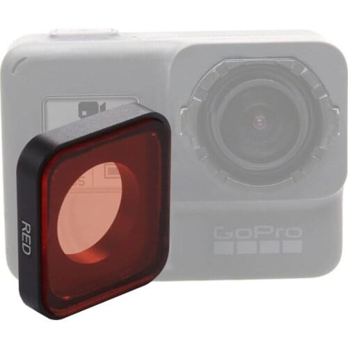 Professional Lens Filter for GoPro HERO6 Snap-on Red Color Lens Filter for GoPro HERO6 /5